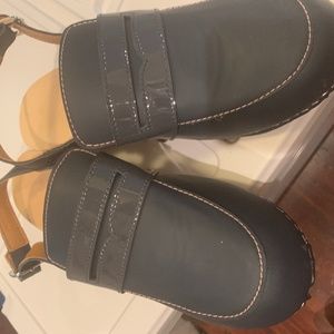 Hunter Blue Refined Penny Loafer Clog (Women)